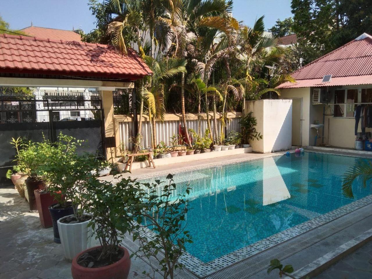 Room 12 - Studio In A Villa 5Mn Walk From The Royal Palace With Swimming Pool Πνομ Πενχ Εξωτερικό φωτογραφία