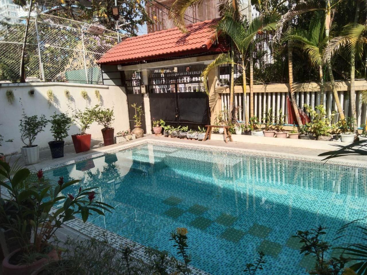 Room 12 - Studio In A Villa 5Mn Walk From The Royal Palace With Swimming Pool Πνομ Πενχ Εξωτερικό φωτογραφία